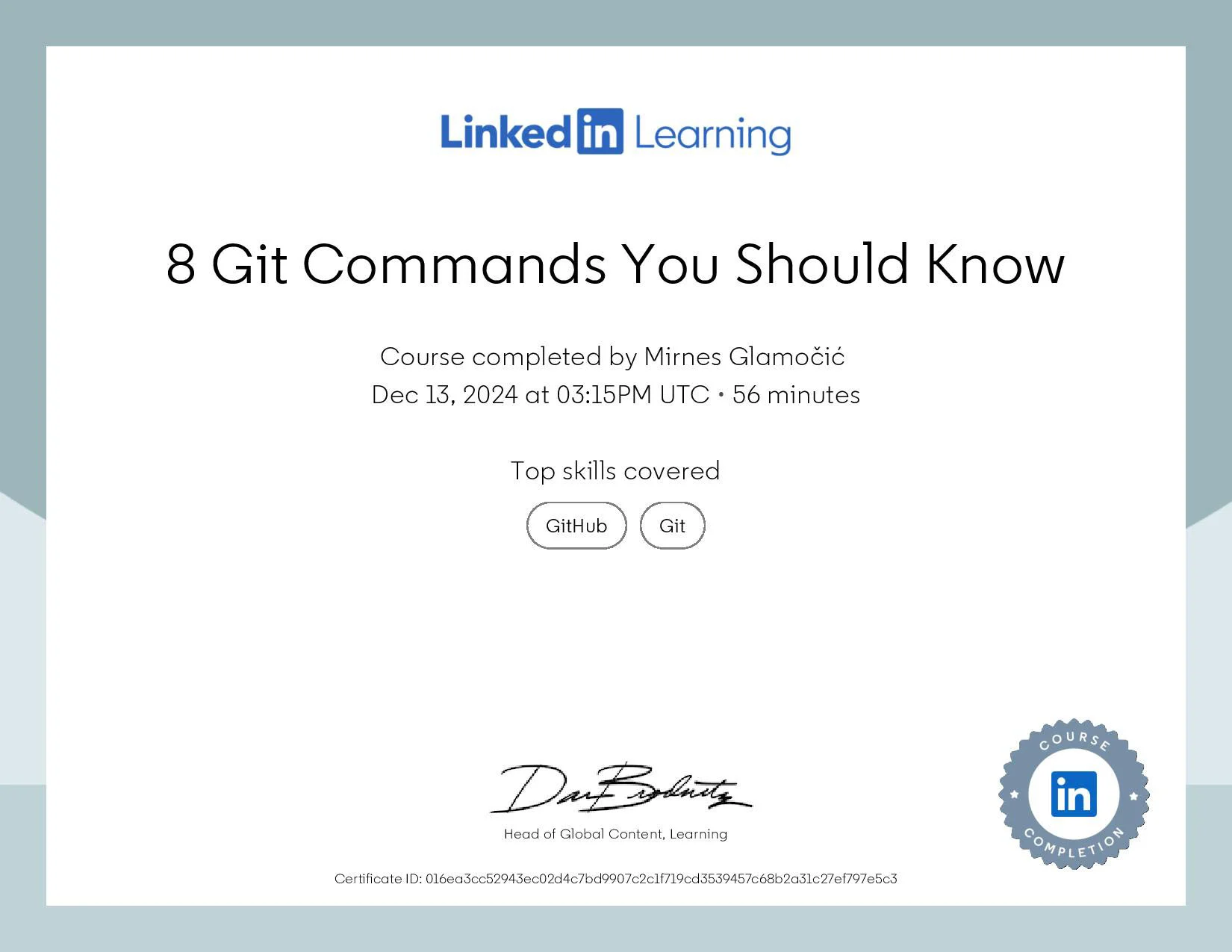 Certificate 8 Git Commands You Should Know