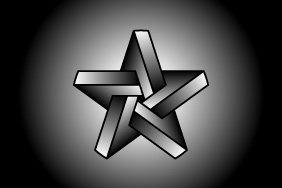 Illustration of 3D Star by professional web designer and programmer Mirnes Glamočić