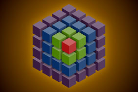 Illustration of dynamic cubes by professional web designer and programmer Mirnes Glamočić