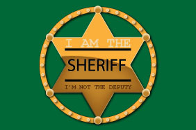 Illustration of sheriff