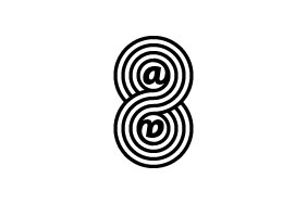 The interwoven rings logo by professional web designer and programmer Mirnes Glamočić