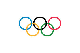 The Olympic Ring logo by professional web designer and programmer Mirnes Glamočić