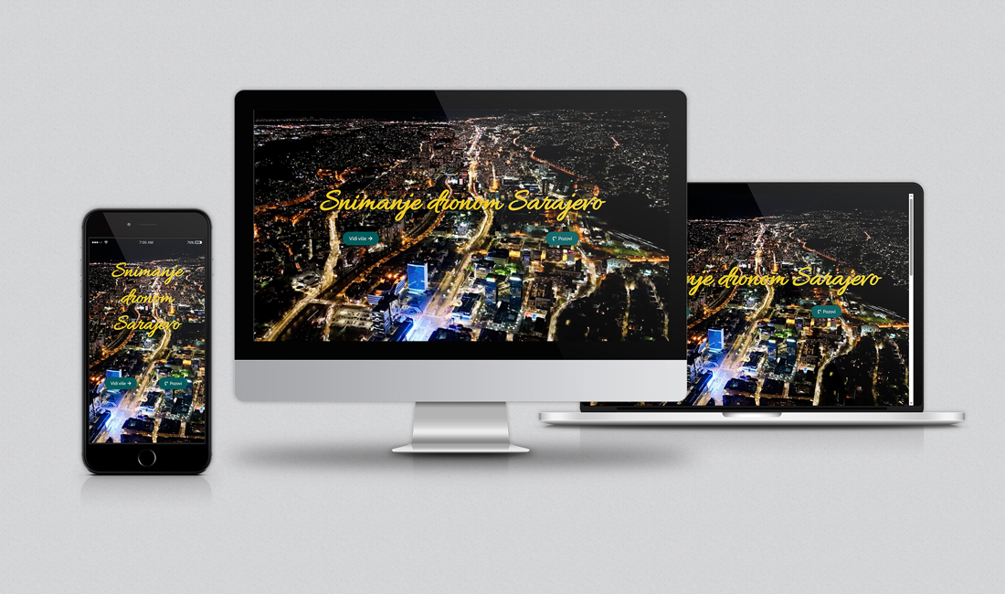 WordPress Website for a Drone Services Company