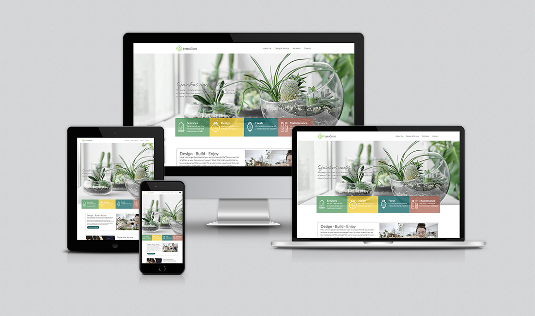 WordPress Site for Terradium